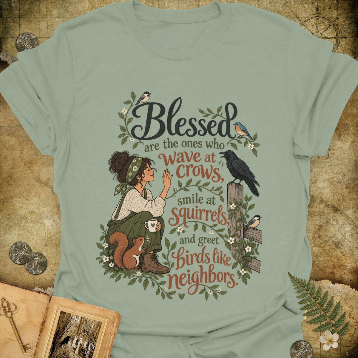 TLWIF Studio | Sage | Blessed Are Those T-Shirt