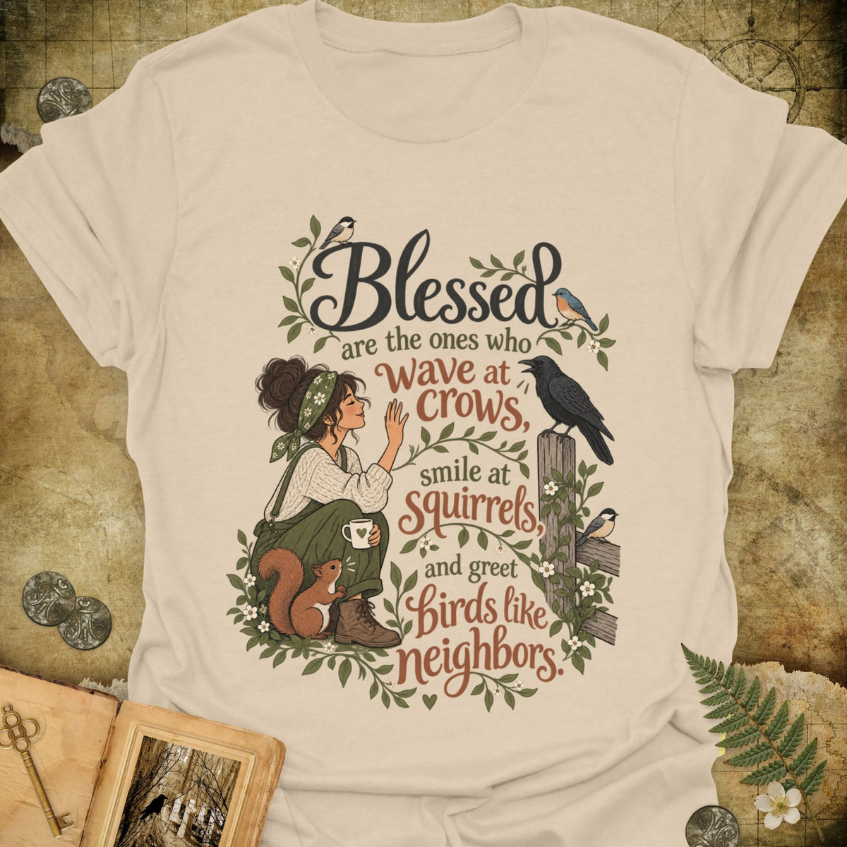 TLWIF Studio | Sand | Blessed Are Those T-Shirt