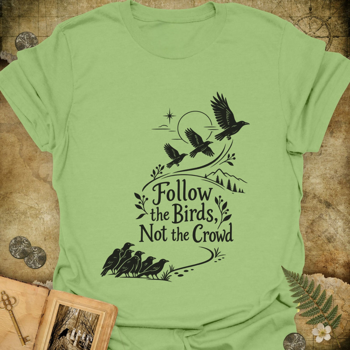 TLWIF Studio | Kiwi | Follow The Birds T-Shirt