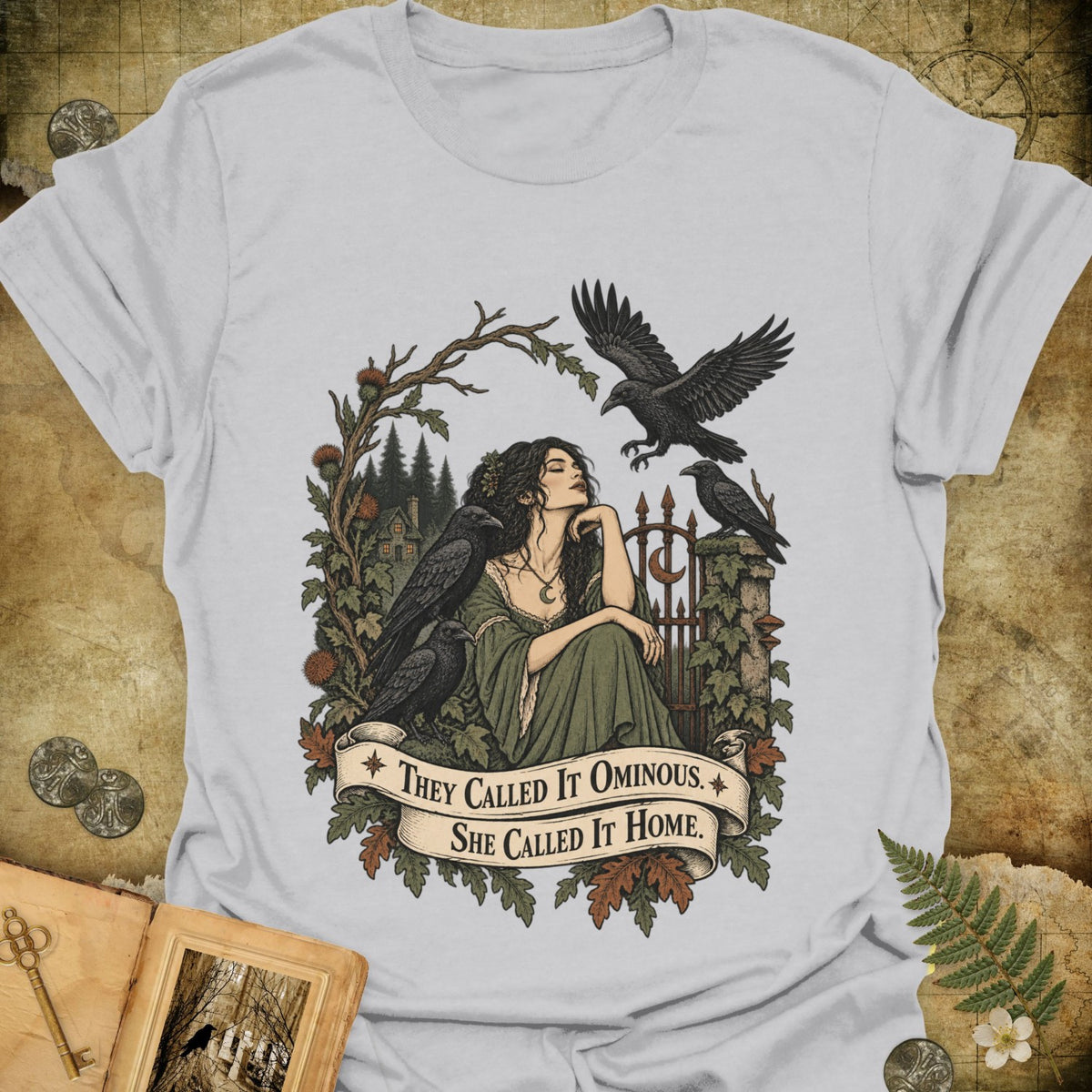 TLWIF Studio | Ice Grey | She Called It Home T-Shirt