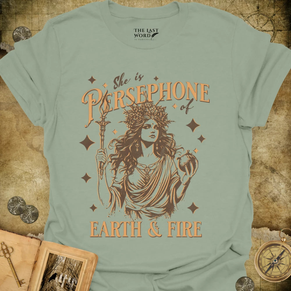 Persephone - Earth & Fire T-Shirt