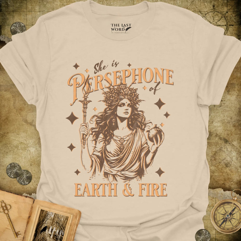 Persephone - Earth & Fire T-Shirt