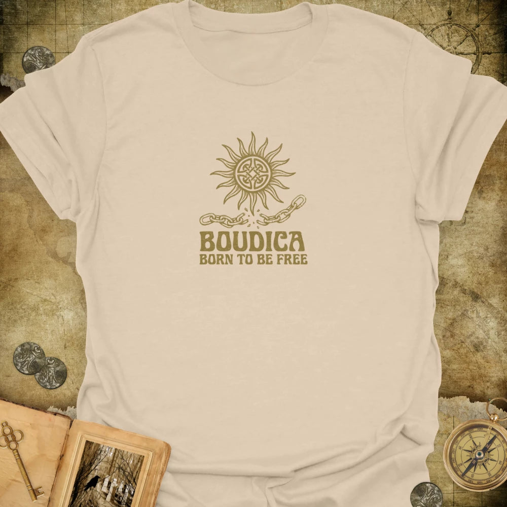 Boudica - Born To Be Free T-Shirt