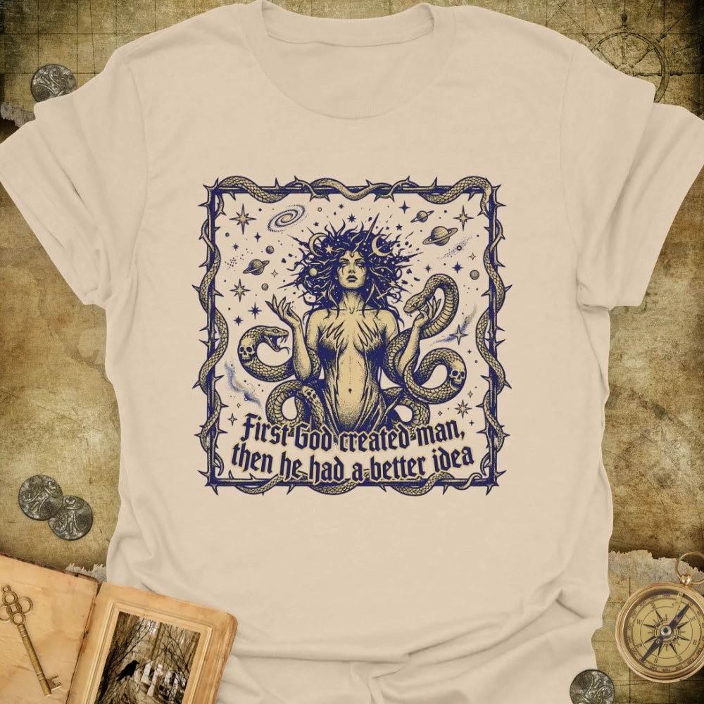 God Created Man T-Shirt