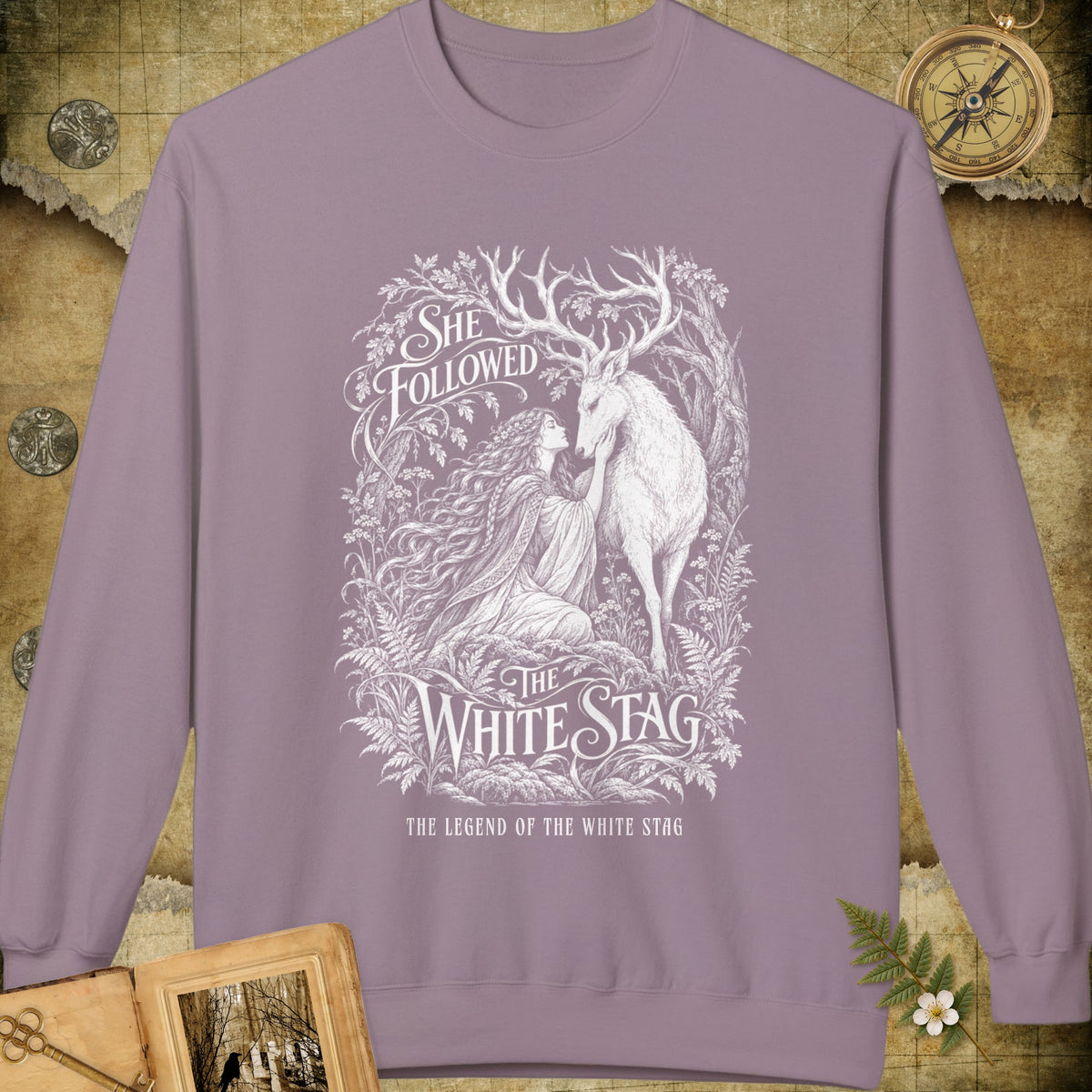 She Followed The White Stag Sweatshirt - Paragon