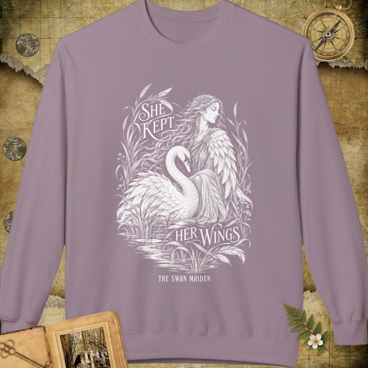 She Kept Her Wings Sweatshirt - Paragon