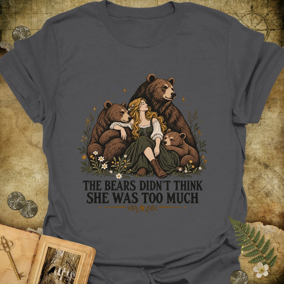The Bears T-Shirt - Charcoal