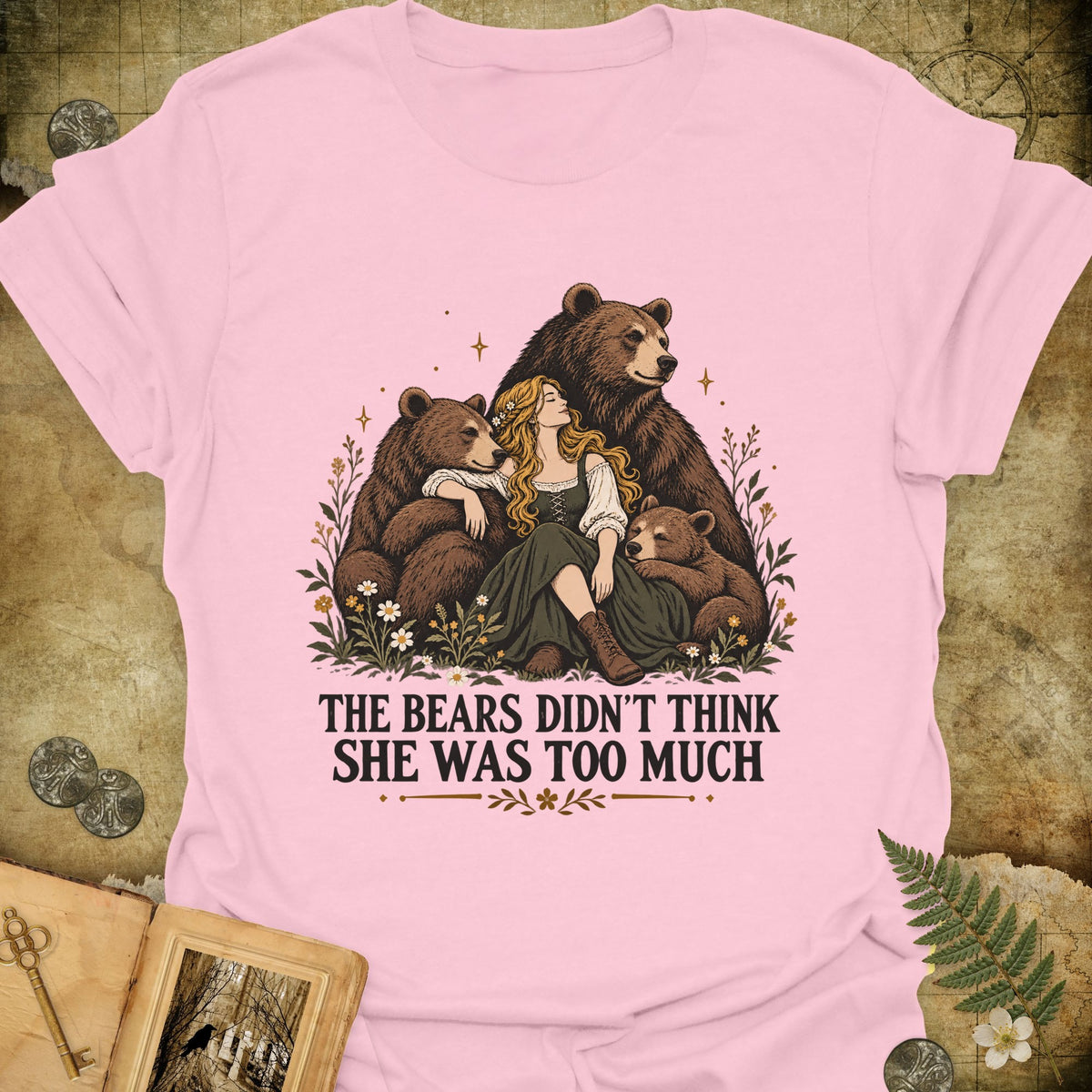 The Bears T-Shirt - Light Pink