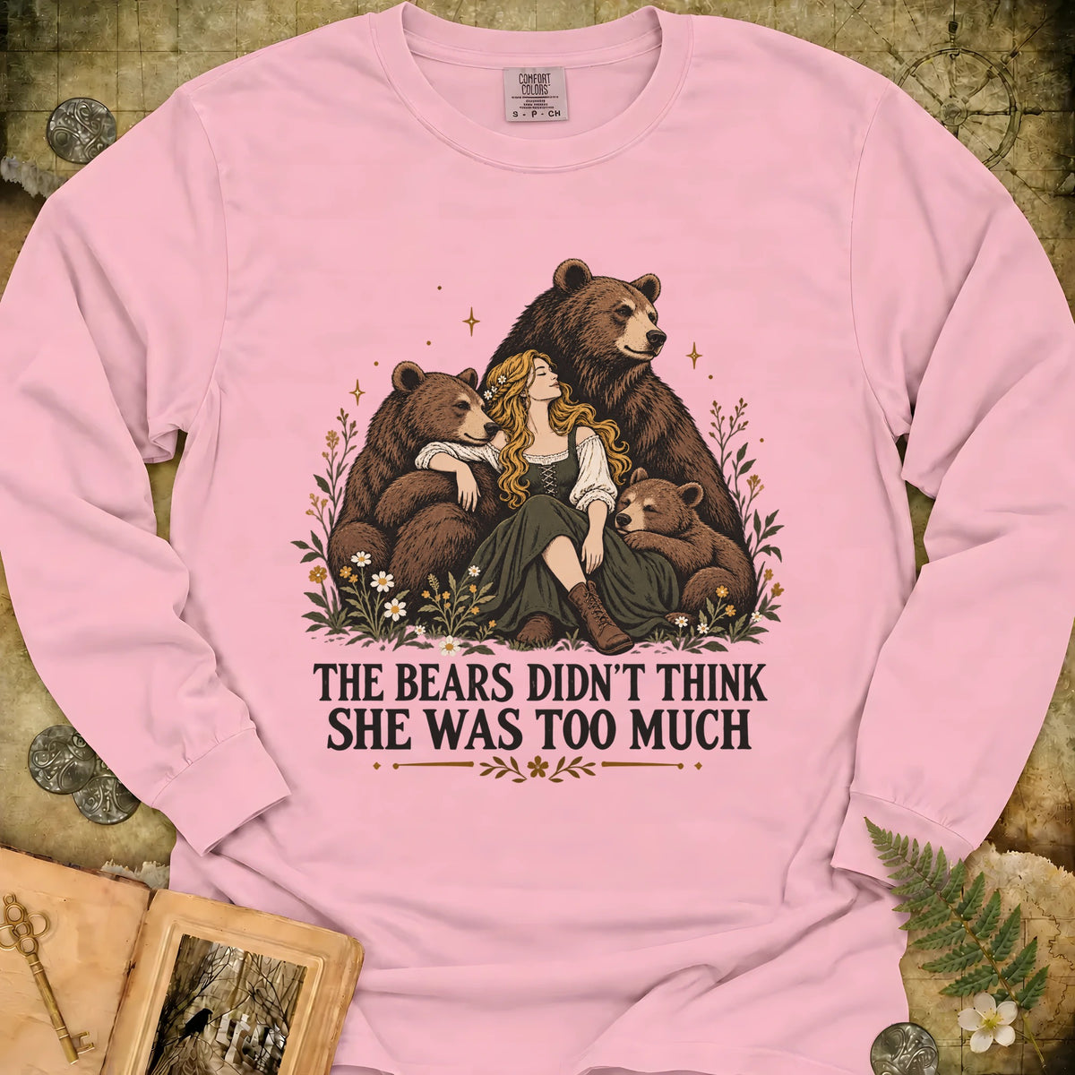 The Bears Long Sleeve T-Shirt - Blossom
