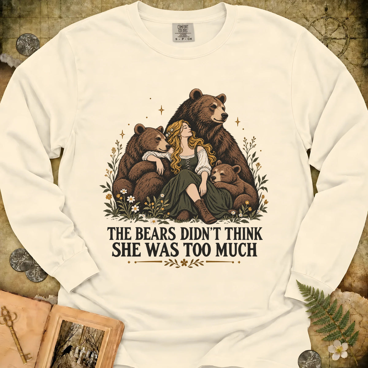 The Bears Long Sleeve T-Shirt - Ivory
