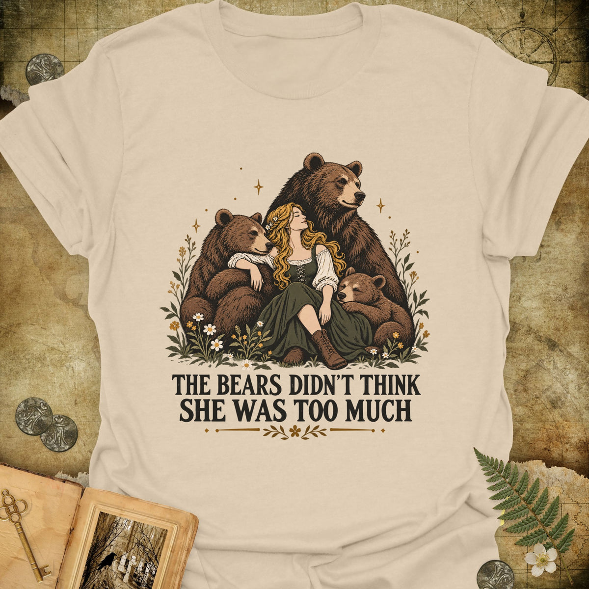 The Bears T-Shirt - Sand