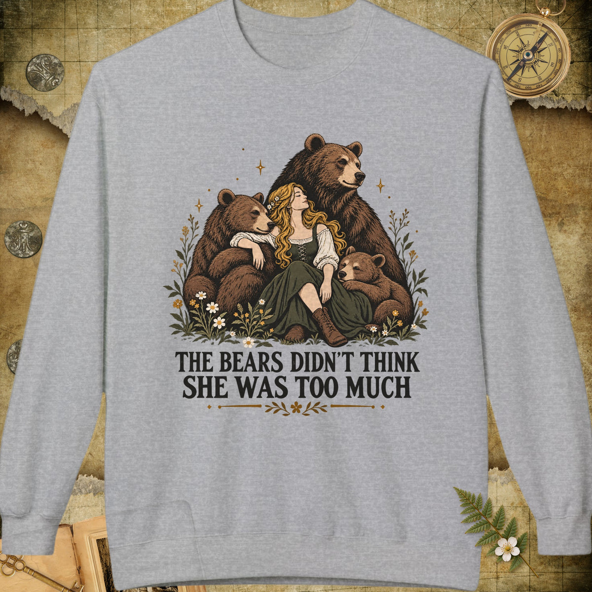 The Bears Sweatshirt - Sport Grey