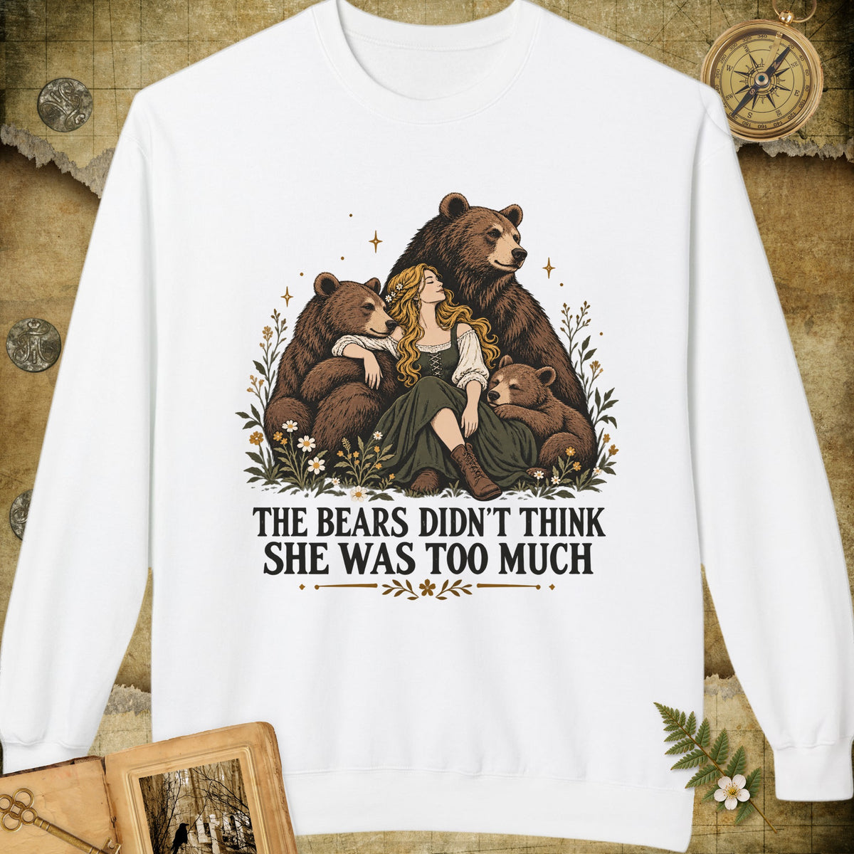 The Bears Sweatshirt - White