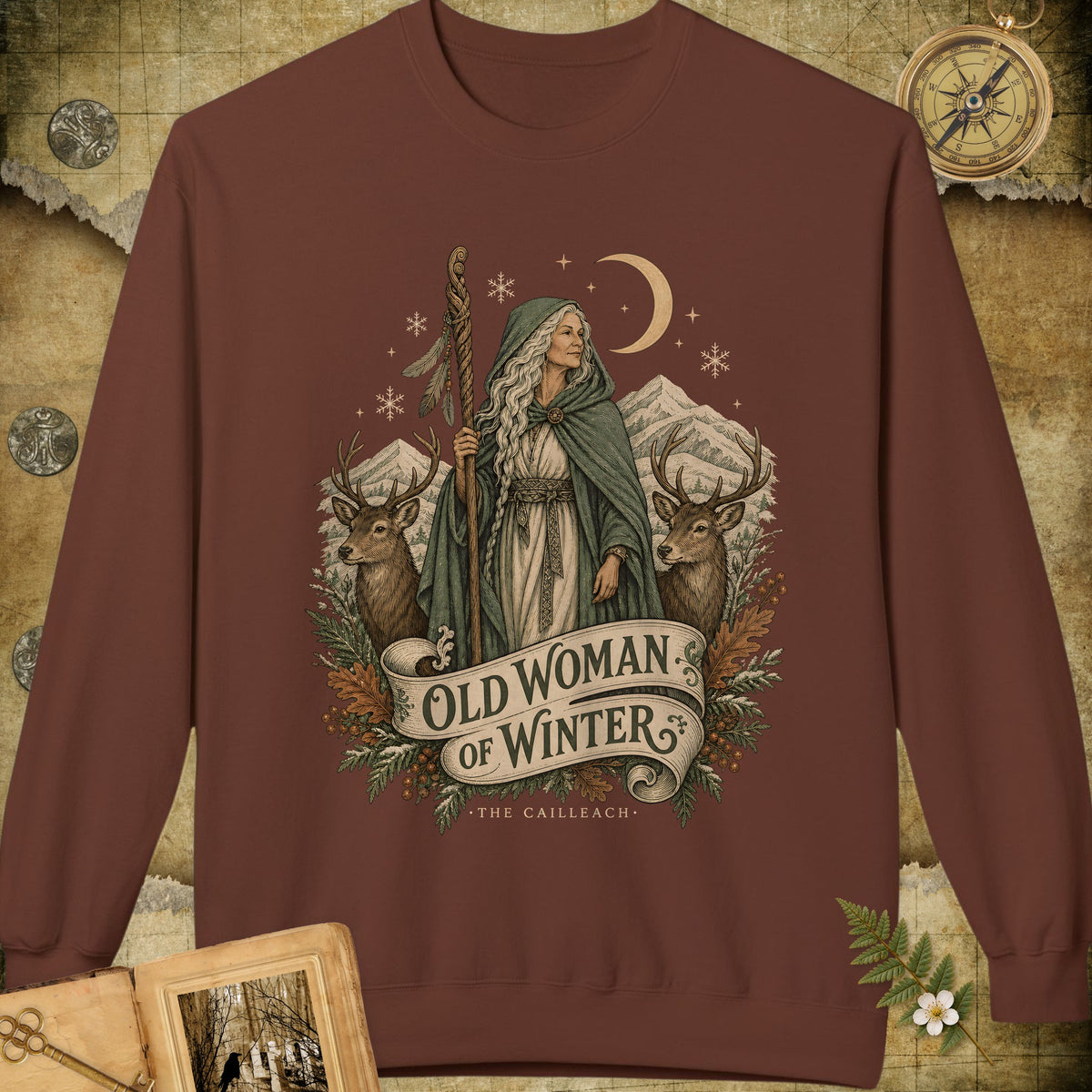 The Cailleach Sweatshirt - Cocoa