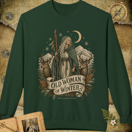 The Cailleach Sweatshirt - Forest Green