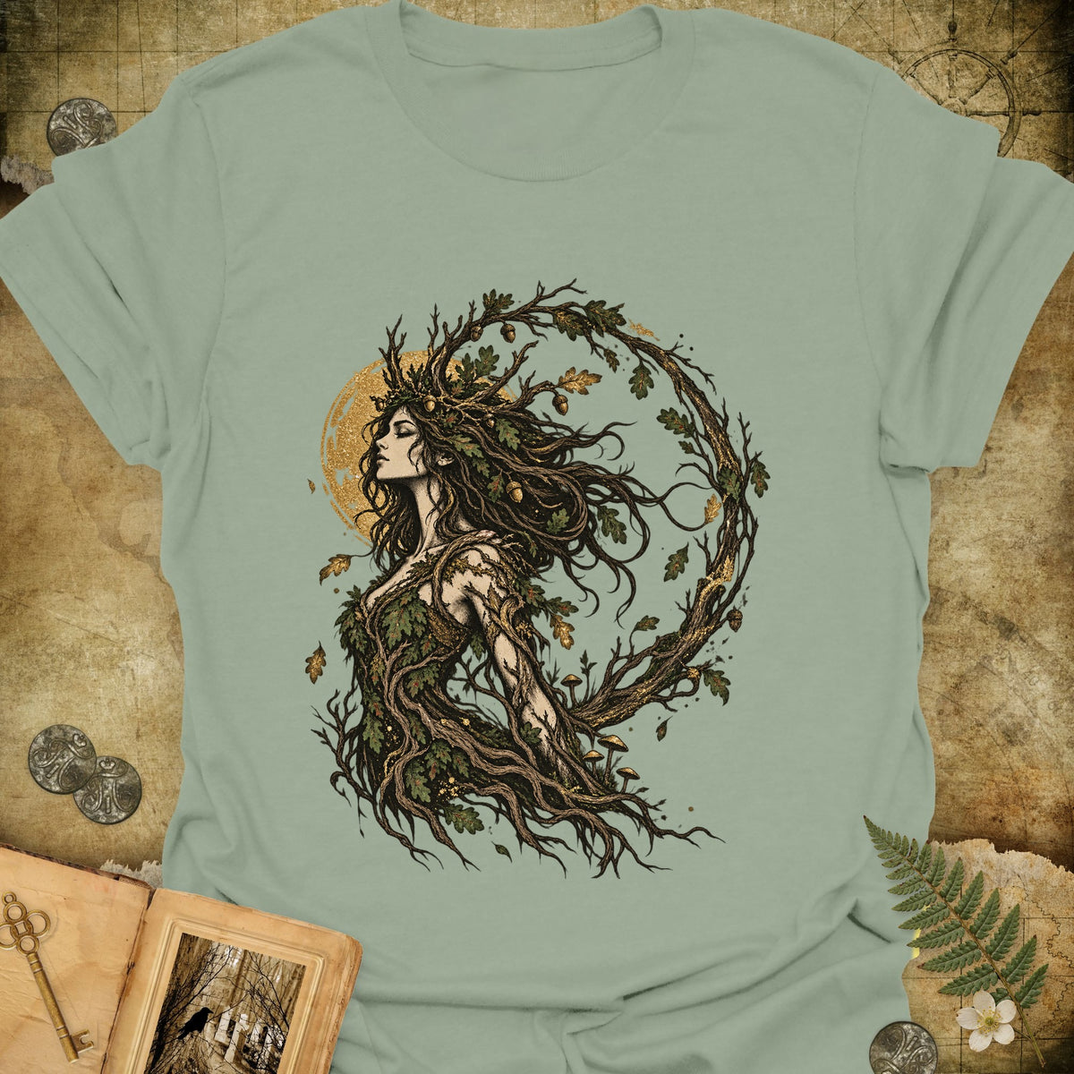 The Dryad T-Shirt - Sage