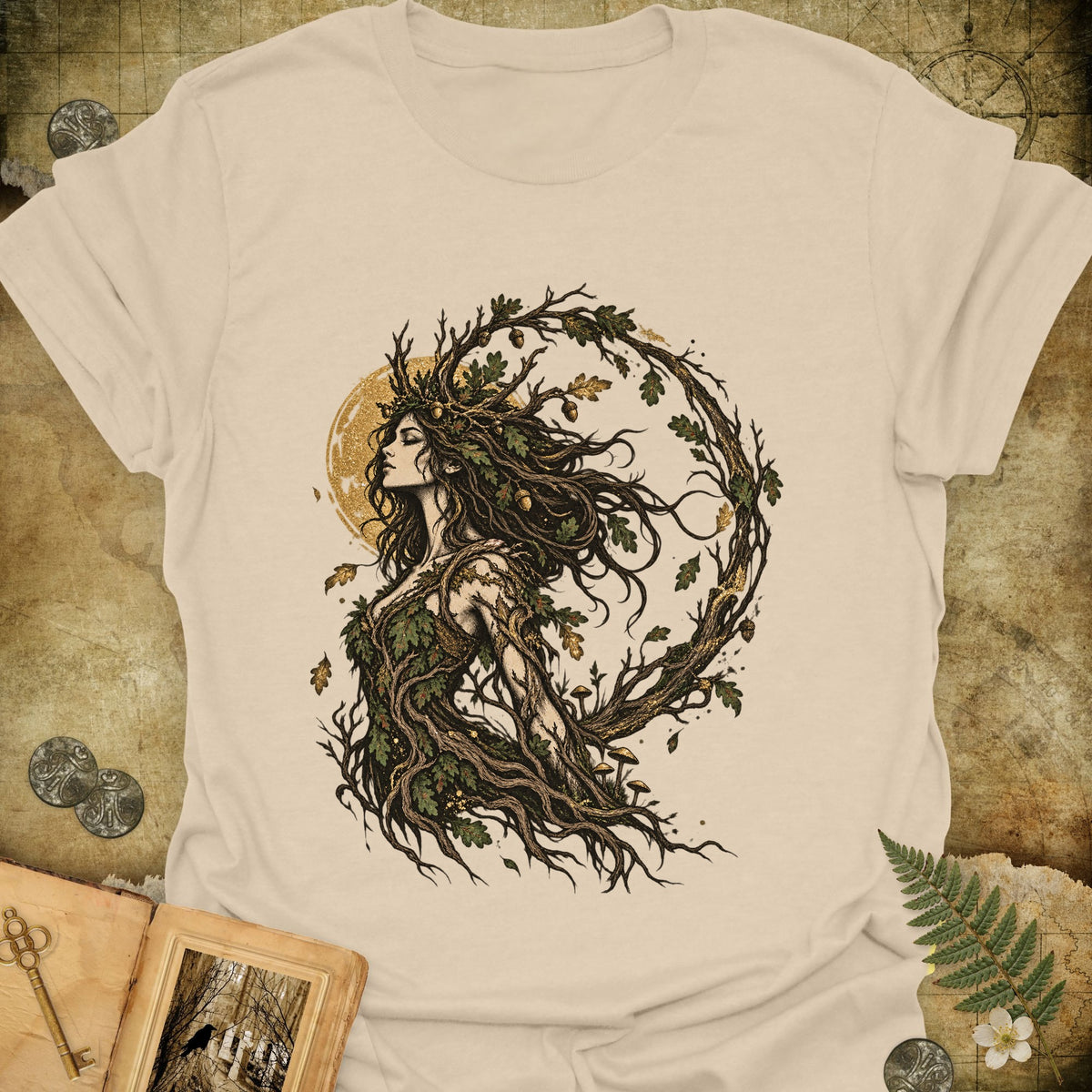 The Dryad T-Shirt - Sand