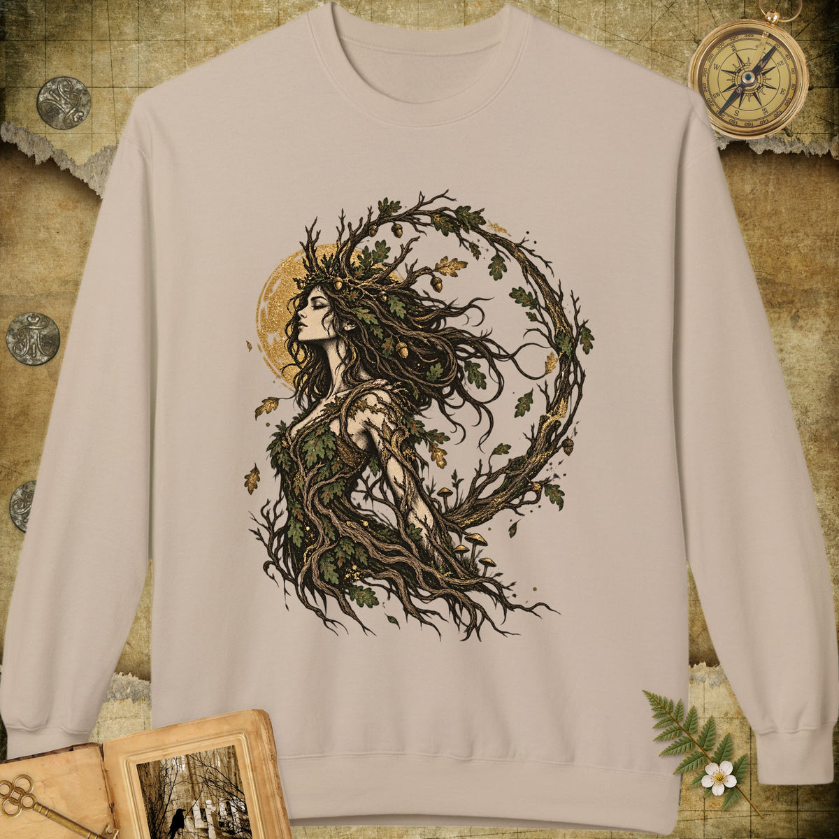 The Dryad Sweatshirt - Sand