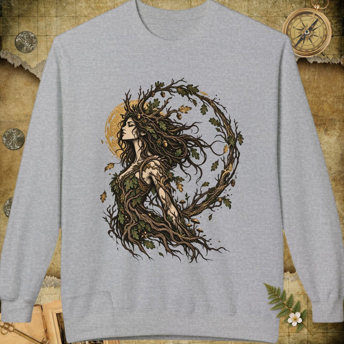 The Dryad Sweatshirt - Sport Grey