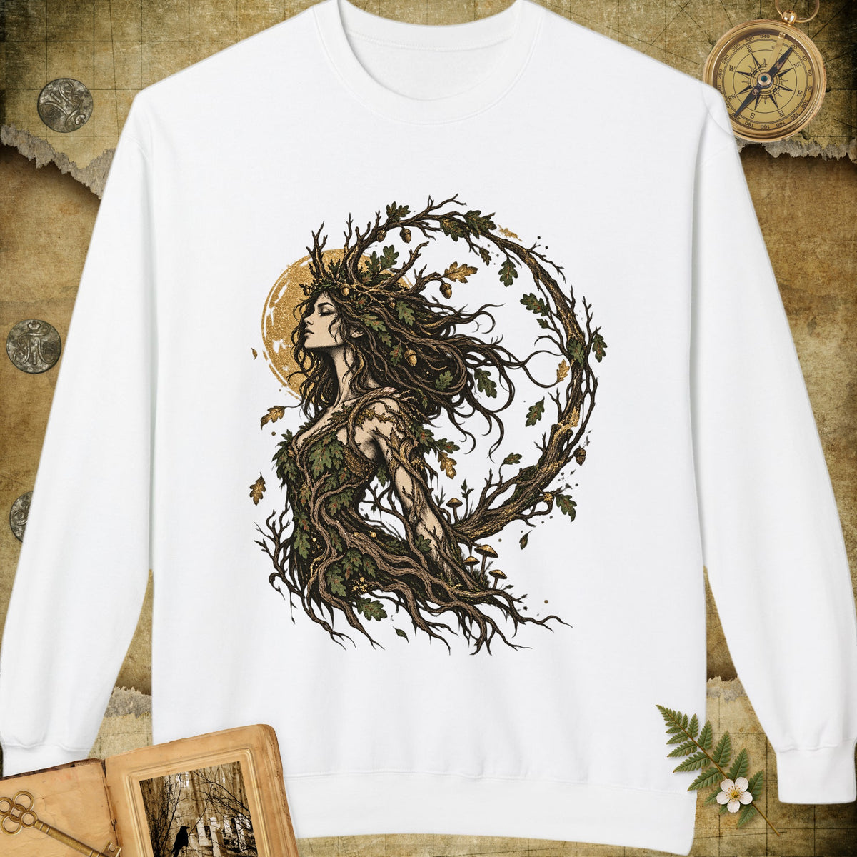 The Dryad Sweatshirt - White
