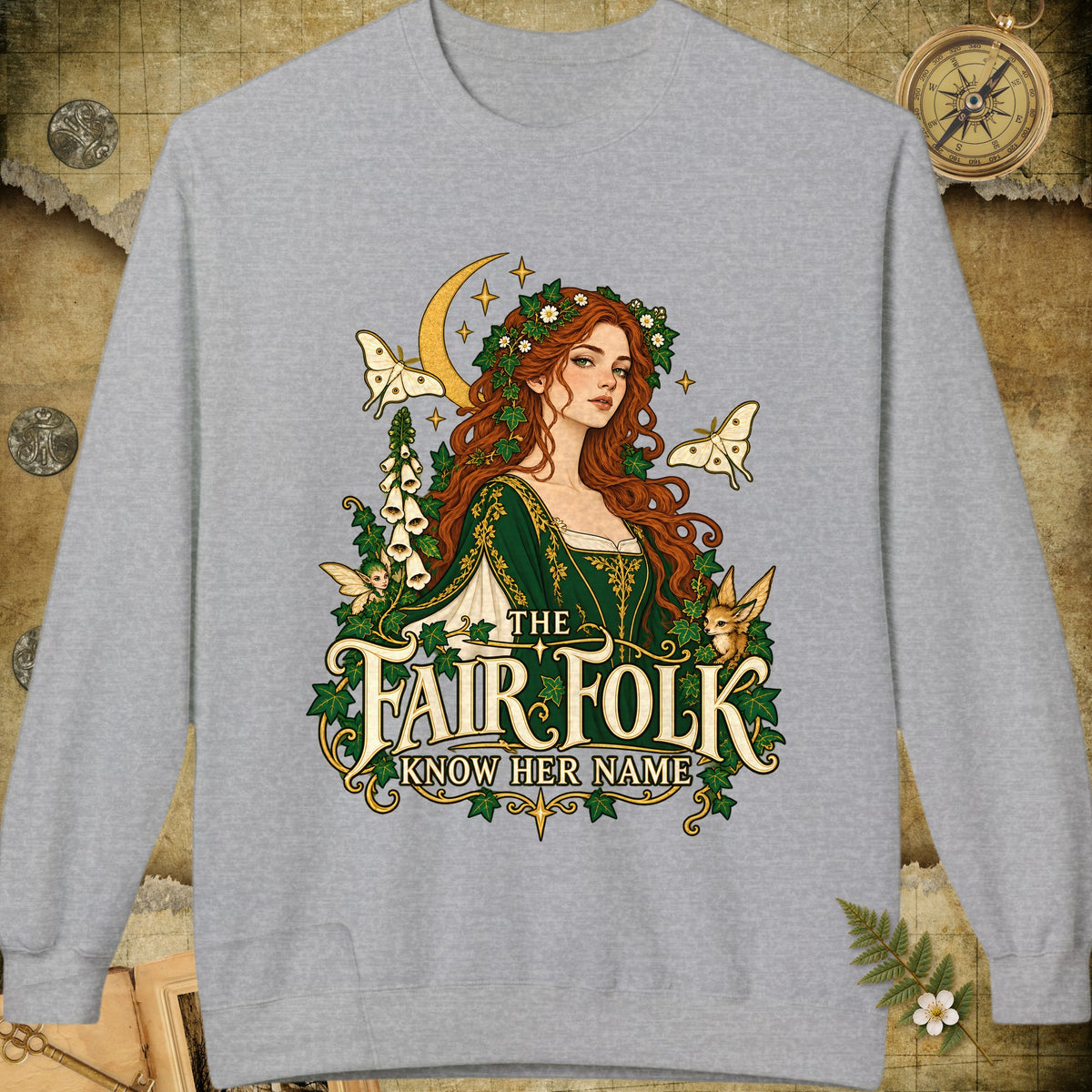 The Fair Folk Sweatshirt - Sport Grey