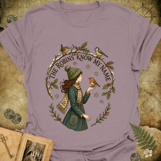 The Robins Know My Name T-Shirt - Paragon