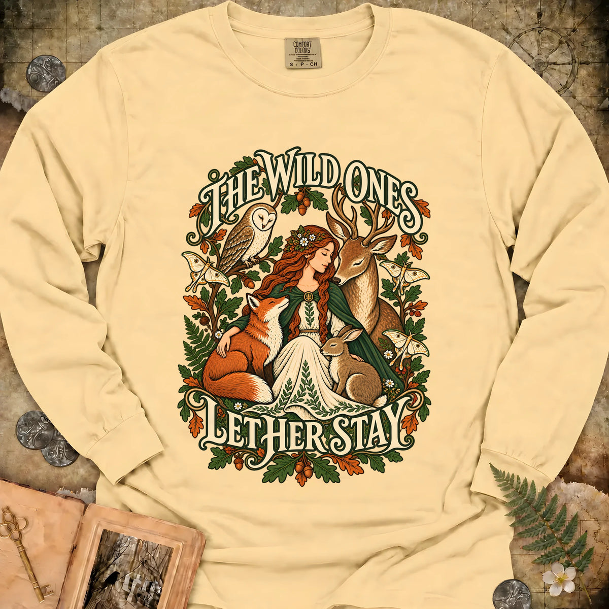 The Wild Ones Long Sleeve T-Shirt - Butter