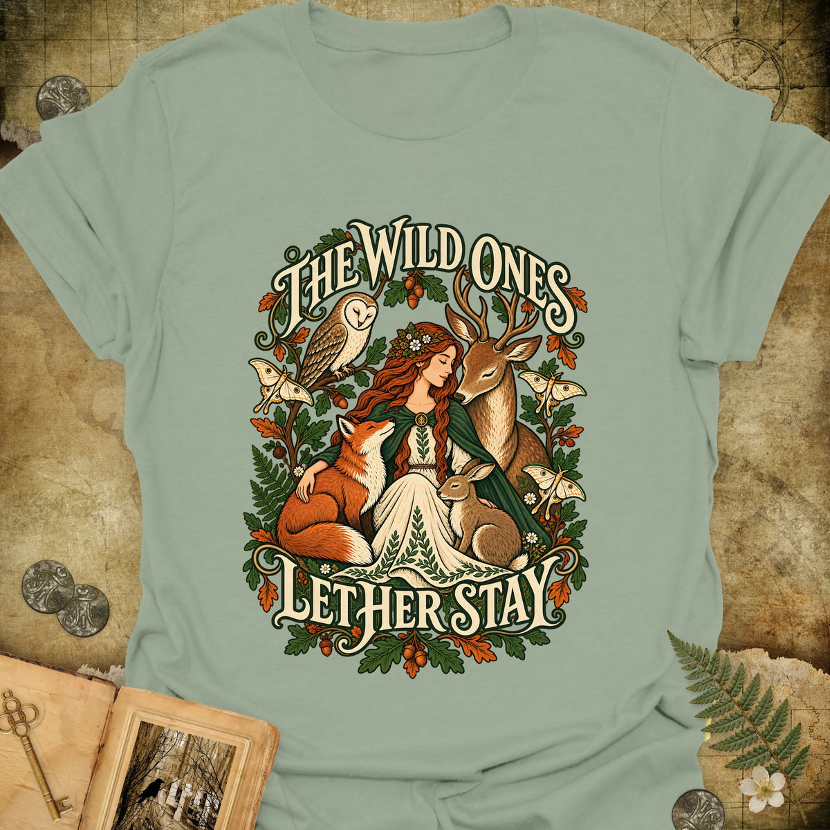 The Wild Ones T-Shirt - Sage