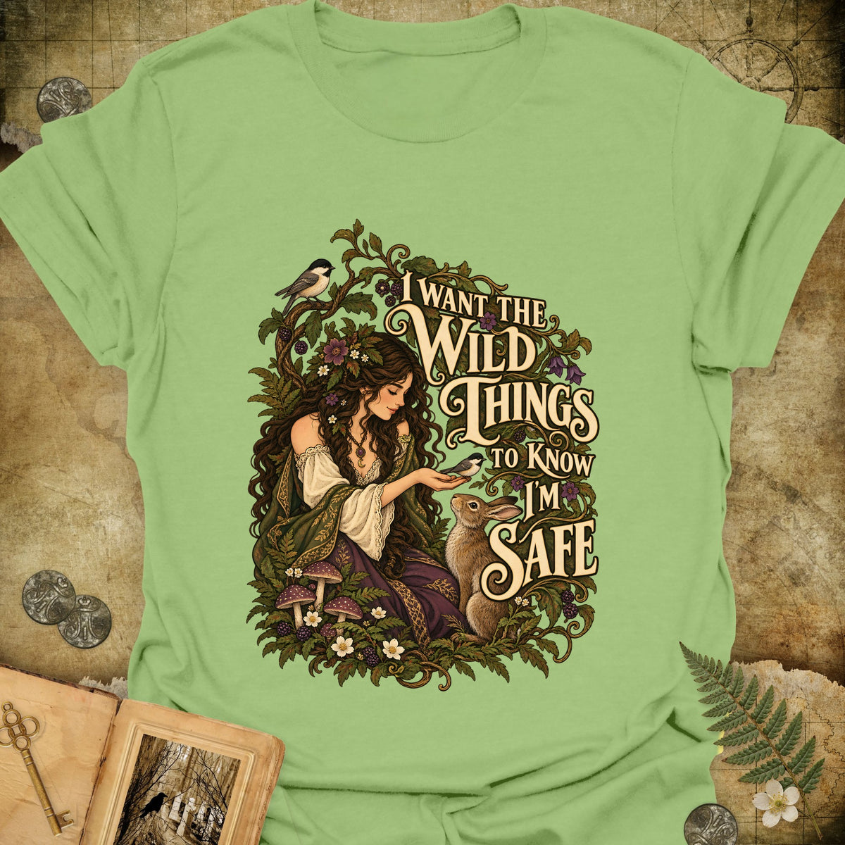 The Woodland Trust T-Shirt - Kiwi