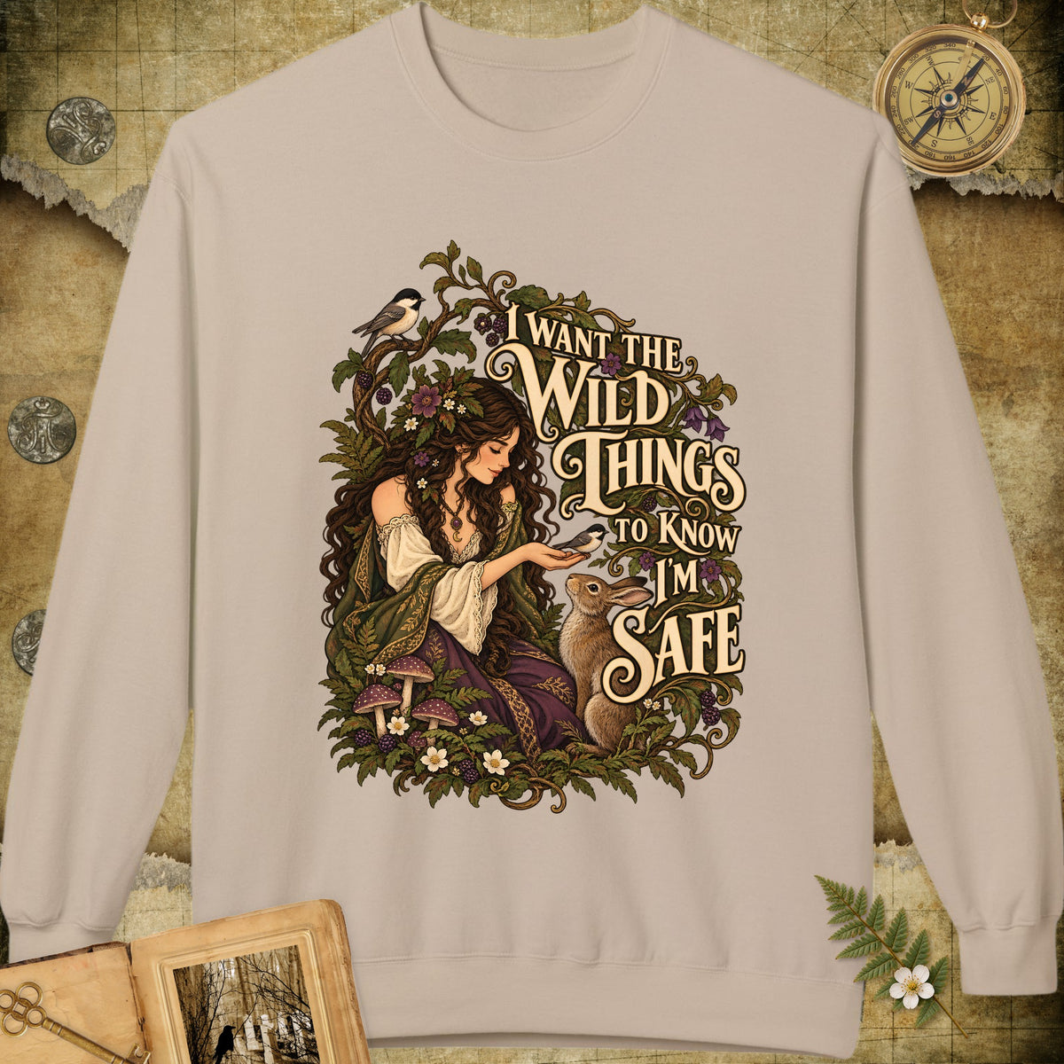 The Woodland Trust Sweatshirt - Sand