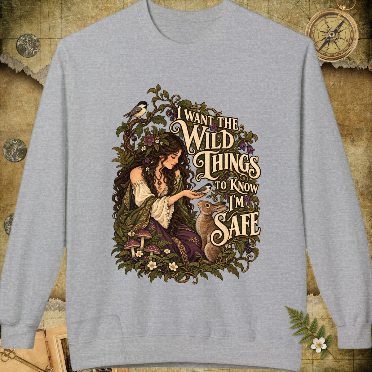 The Woodland Trust Sweatshirt - Sport Grey