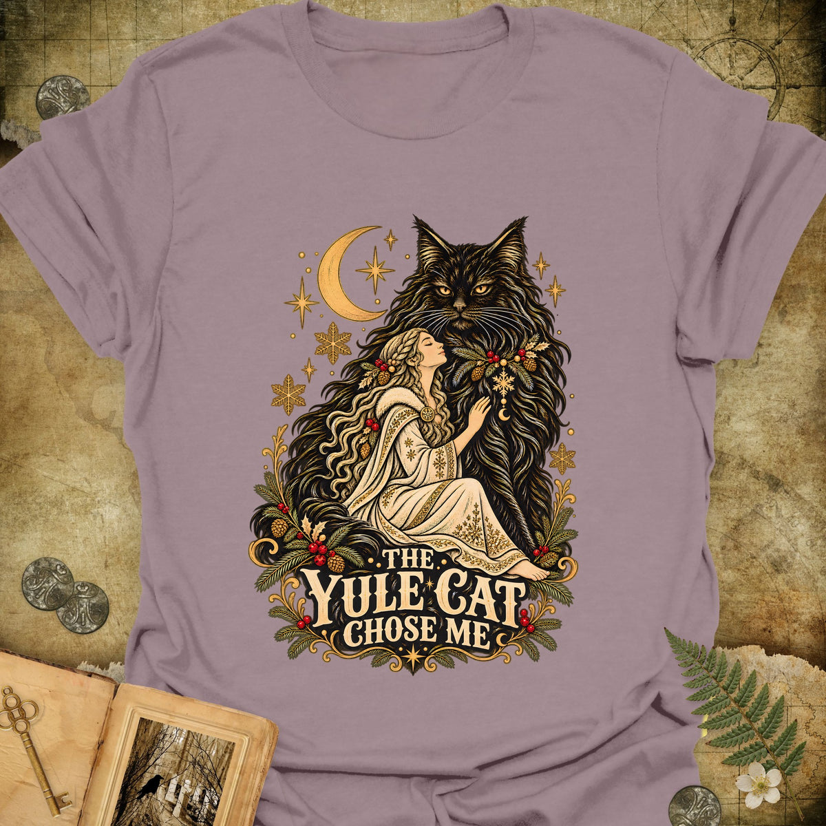 The Yule Cat Chose Me T-Shirt - Paragon