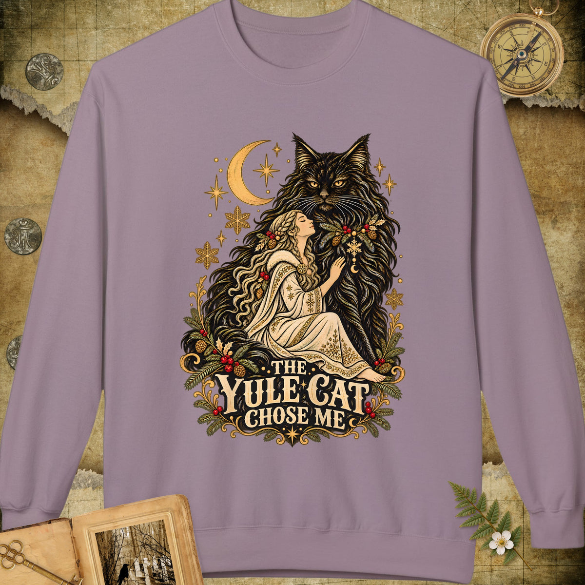 The Yule Cat Chose Me Sweatshirt - Paragon