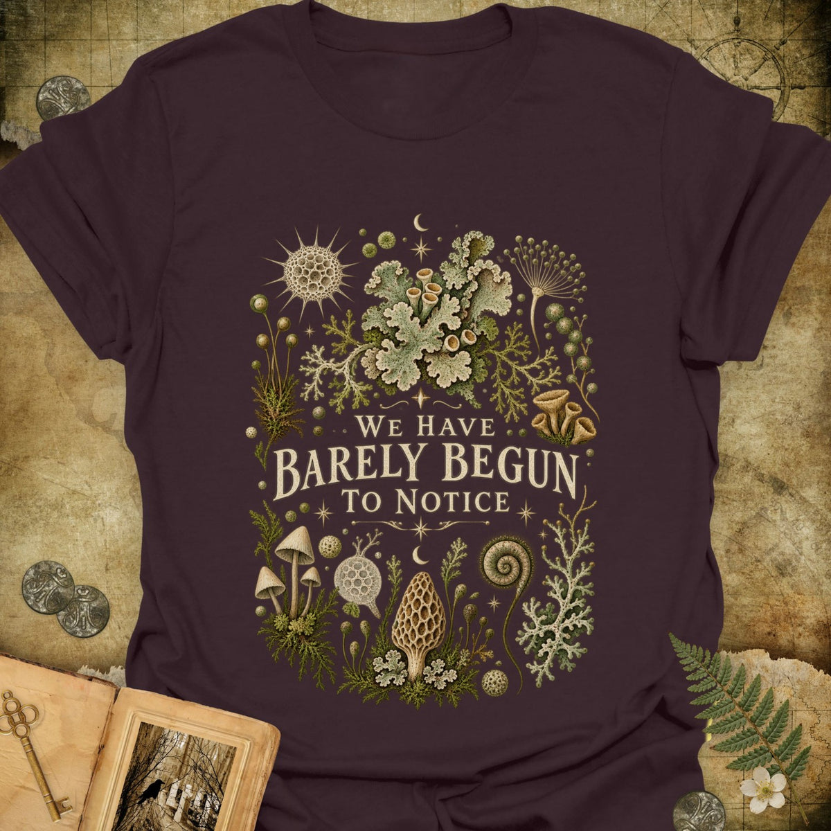 TLWIF Studio | Dark Chocolate | Barely Begun T-Shirt