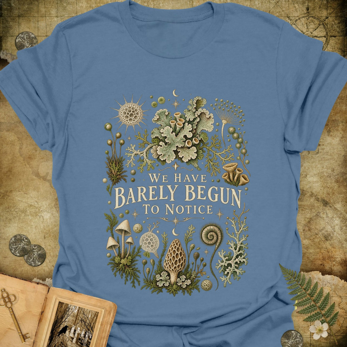 TLWIF Studio | Indigo Blue | Barely Begun T-Shirt