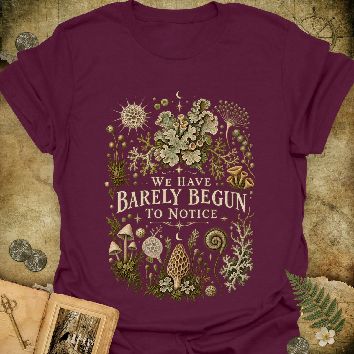 TLWIF Studio | Maroon | Barely Begun T-Shirt