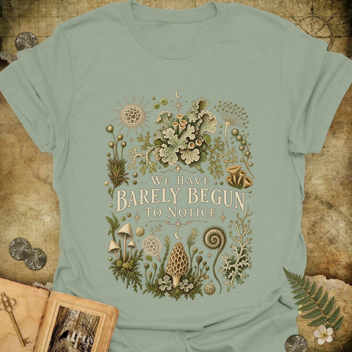 TLWIF Studio | Sage | Barely Begun T-Shirt