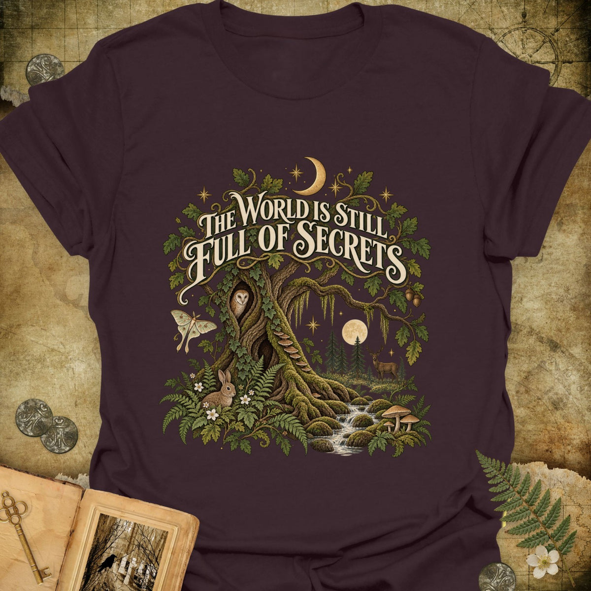 TLWIF Studio | Dark Chocolate | Full of Secrets T-Shirt