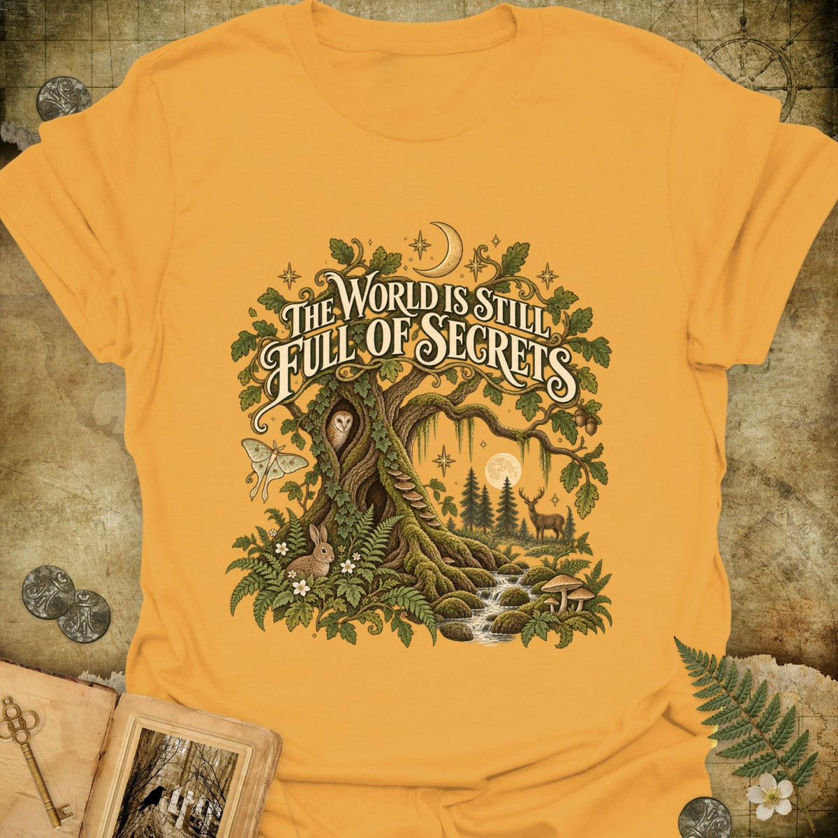 TLWIF Studio | Gold | Full of Secrets T-Shirt
