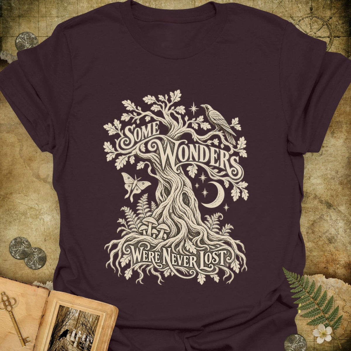 TLWIF Studio | Dark Chocolate | Never Lost T-Shirt