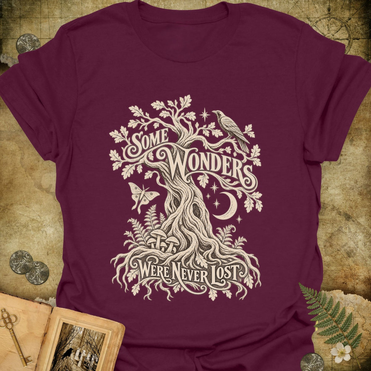 TLWIF Studio | Maroon | Never Lost T-Shirt