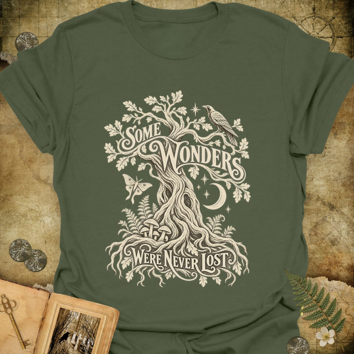TLWIF Studio | Military Green | Never Lost T-Shirt