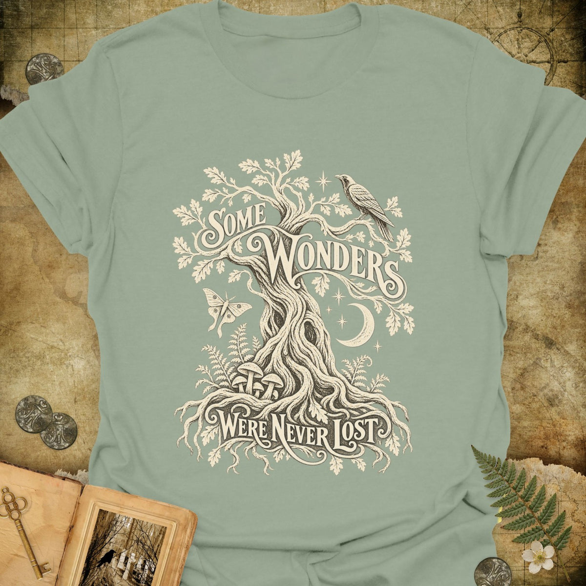 TLWIF Studio | Sage | Never Lost T-Shirt
