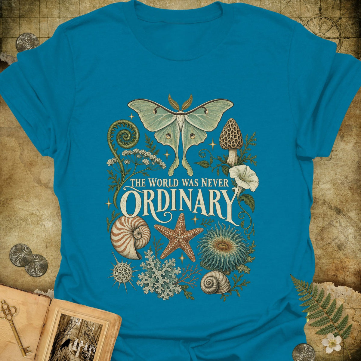 TLWIF Studio | Antique Sapphire | Never Ordinary T-Shirt