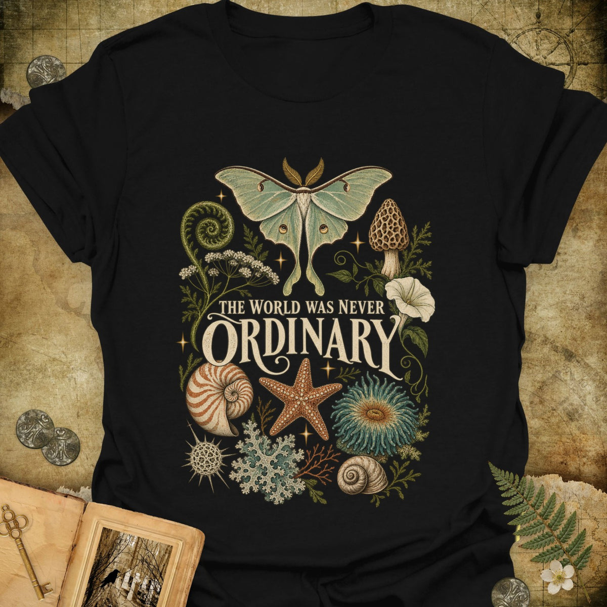 TLWIF Studio | Black | Never Ordinary T-Shirt