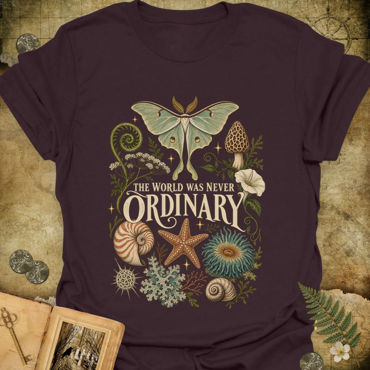 TLWIF Studio | Dark Chocolate | Never Ordinary T-Shirt