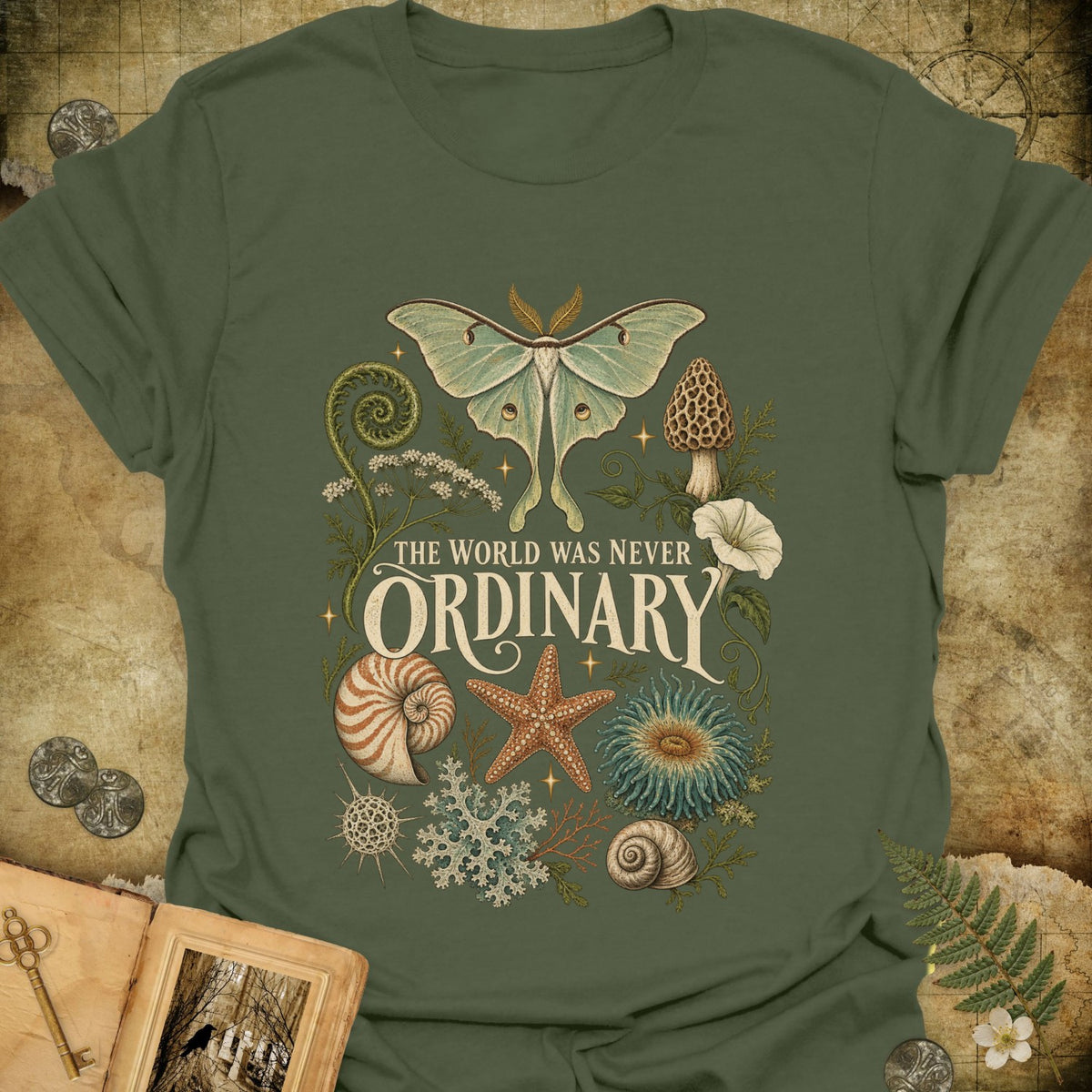TLWIF Studio | Military Green | Never Ordinary T-Shirt