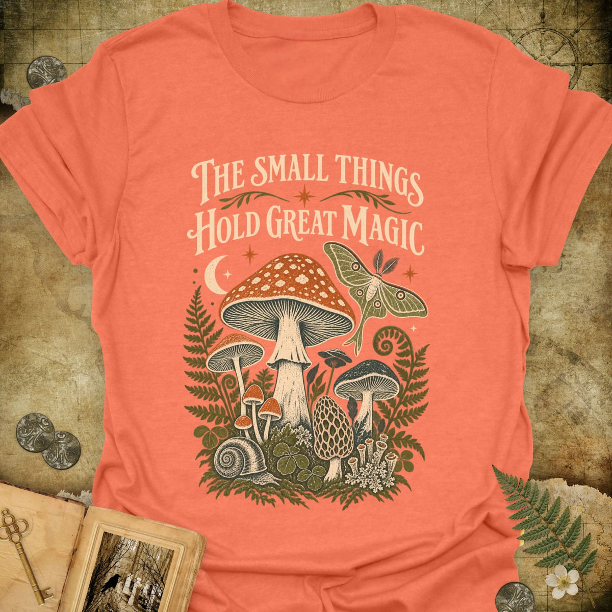 TLWIF Studio | Heather Orange | The Small Things T-Shirt