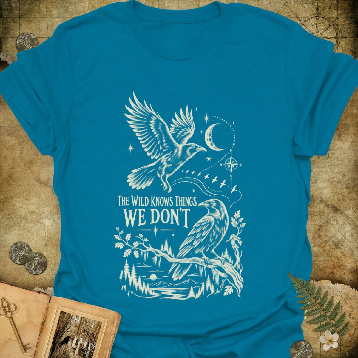 TLWIF Studio | Antique Sapphire | The Wild Knows T-Shirt
