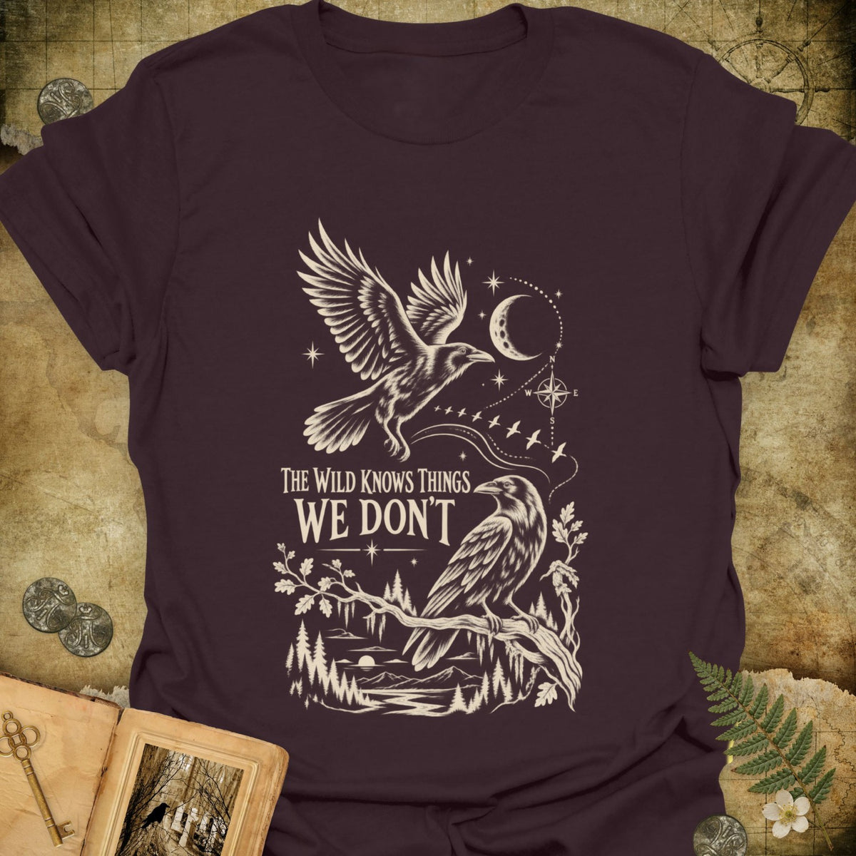 TLWIF Studio | Dark Chocolate | The Wild Knows T-Shirt